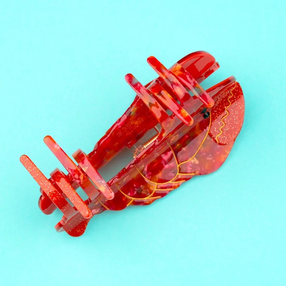 Pince à cheveux Homard XL Coucou Suzette - Maison James Close à Antibes Pince à cheveux Homard XL Coucou Suzette - Maison James Close à Antibes